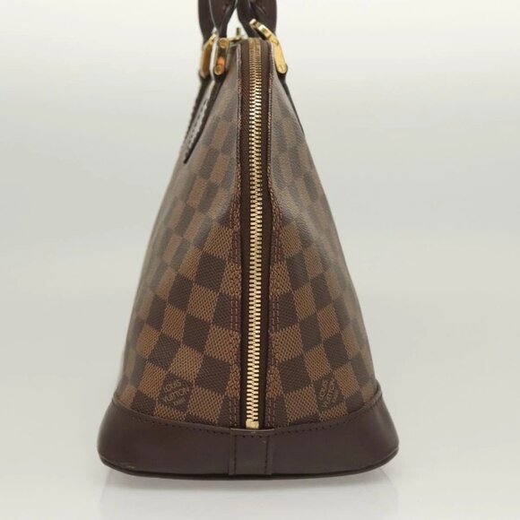 LOUIS VUITTON Damier Ebene Alma Hand Bag - Picture 4 of 15